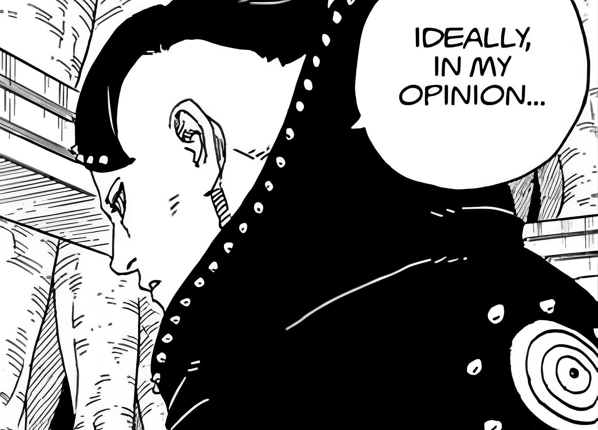 Jura as seen in the manga (Image via Shueisha)